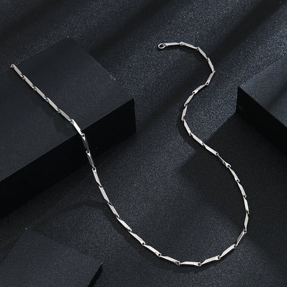 Stainless Steel Golden Silver Rice Chain For Men and Boys